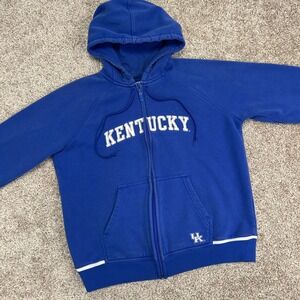 Vintage Kentucky Wildcats UK Nike Full Zip Hoodie Sweatshirt Women Size Large‎